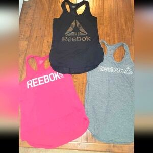 Reebok Racer Back Workout Tank Tops XS